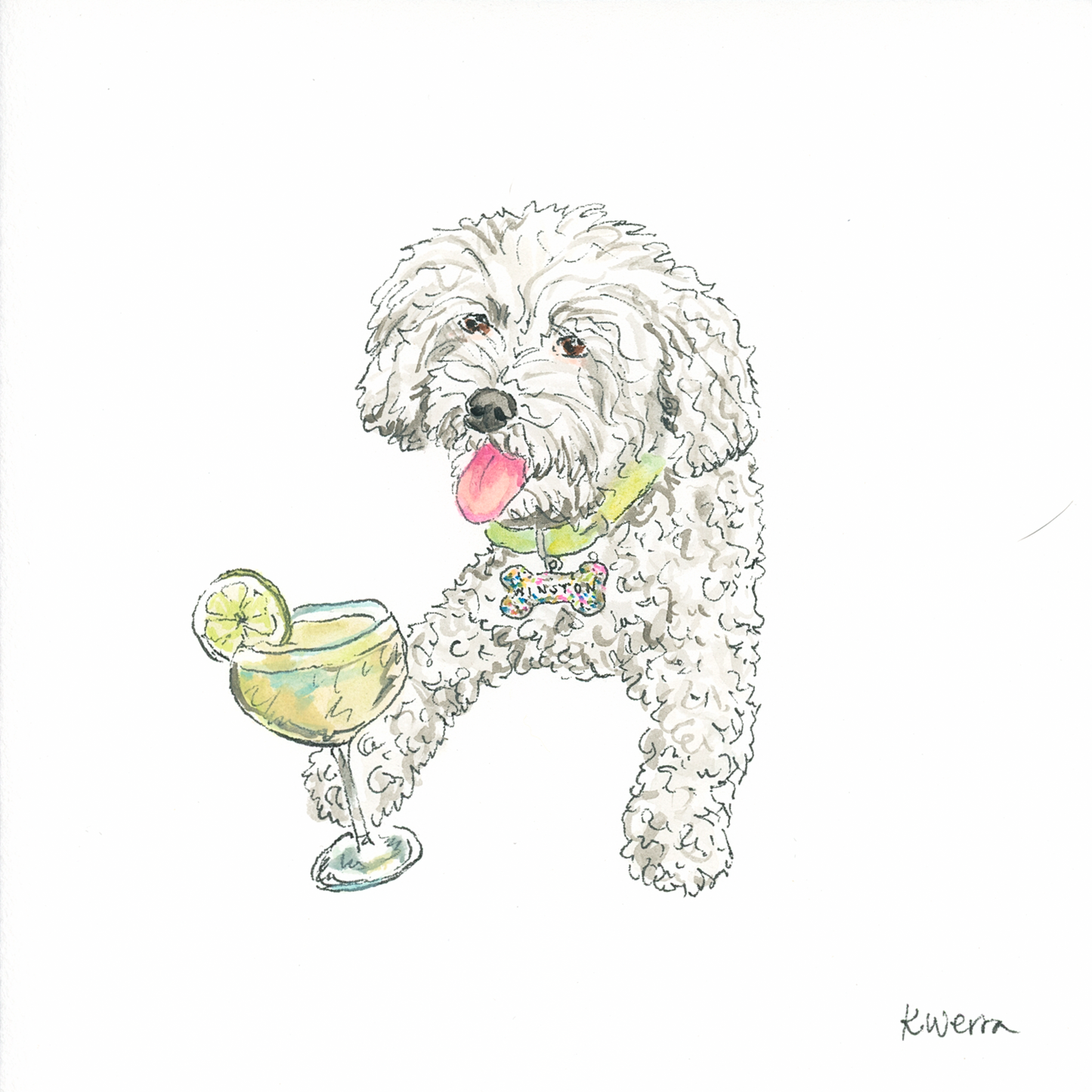 Custom Cocktail Dog