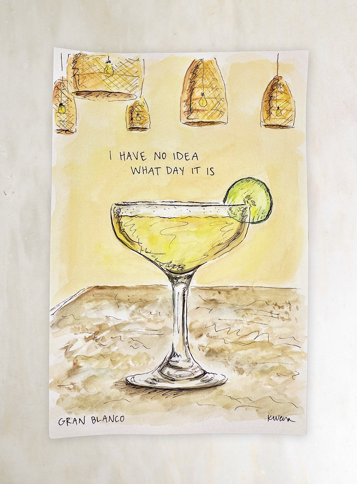 Custom Cocktail Painting