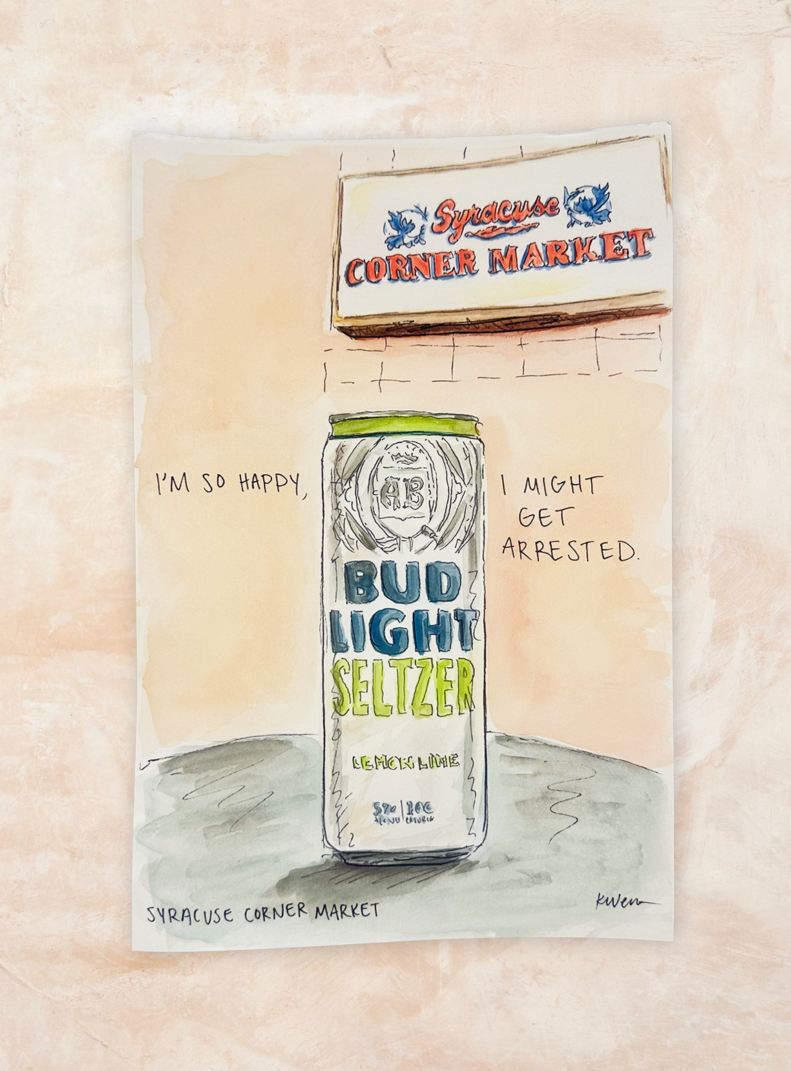 Custom Cocktail Painting