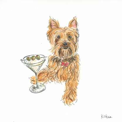 Custom Cocktail Dog