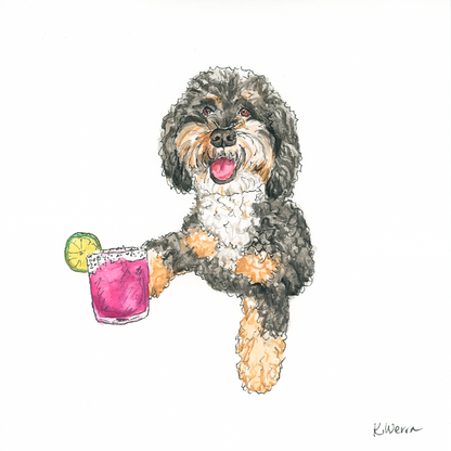Custom Cocktail Dog