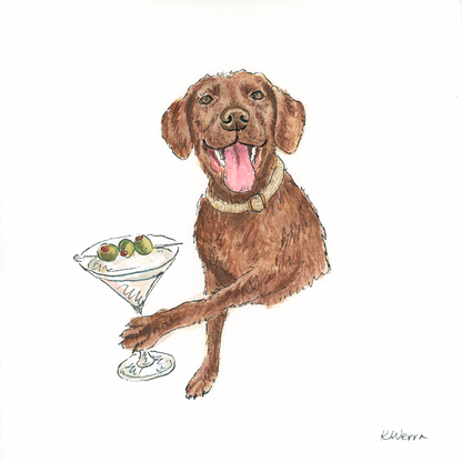 Custom Cocktail Dog
