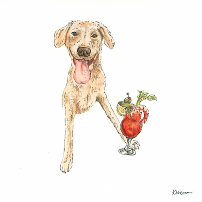 Custom Cocktail Dog