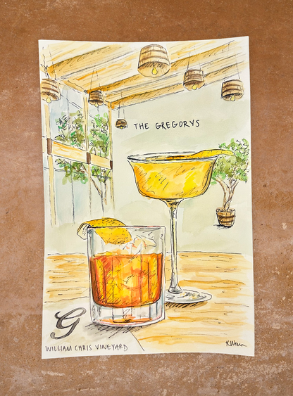 Custom Cocktail Painting