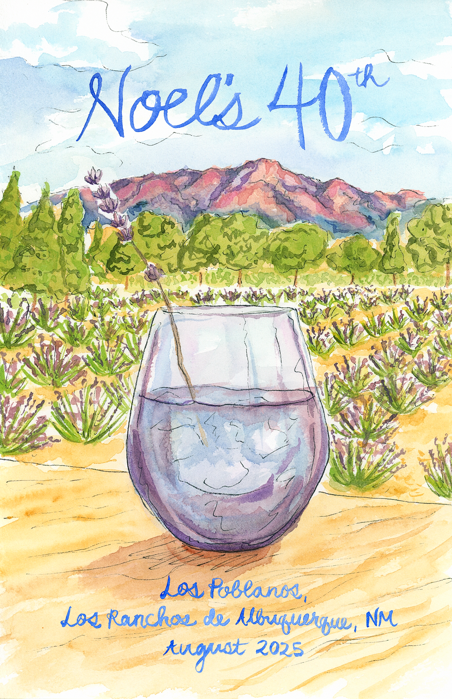 Custom Cocktail Painting