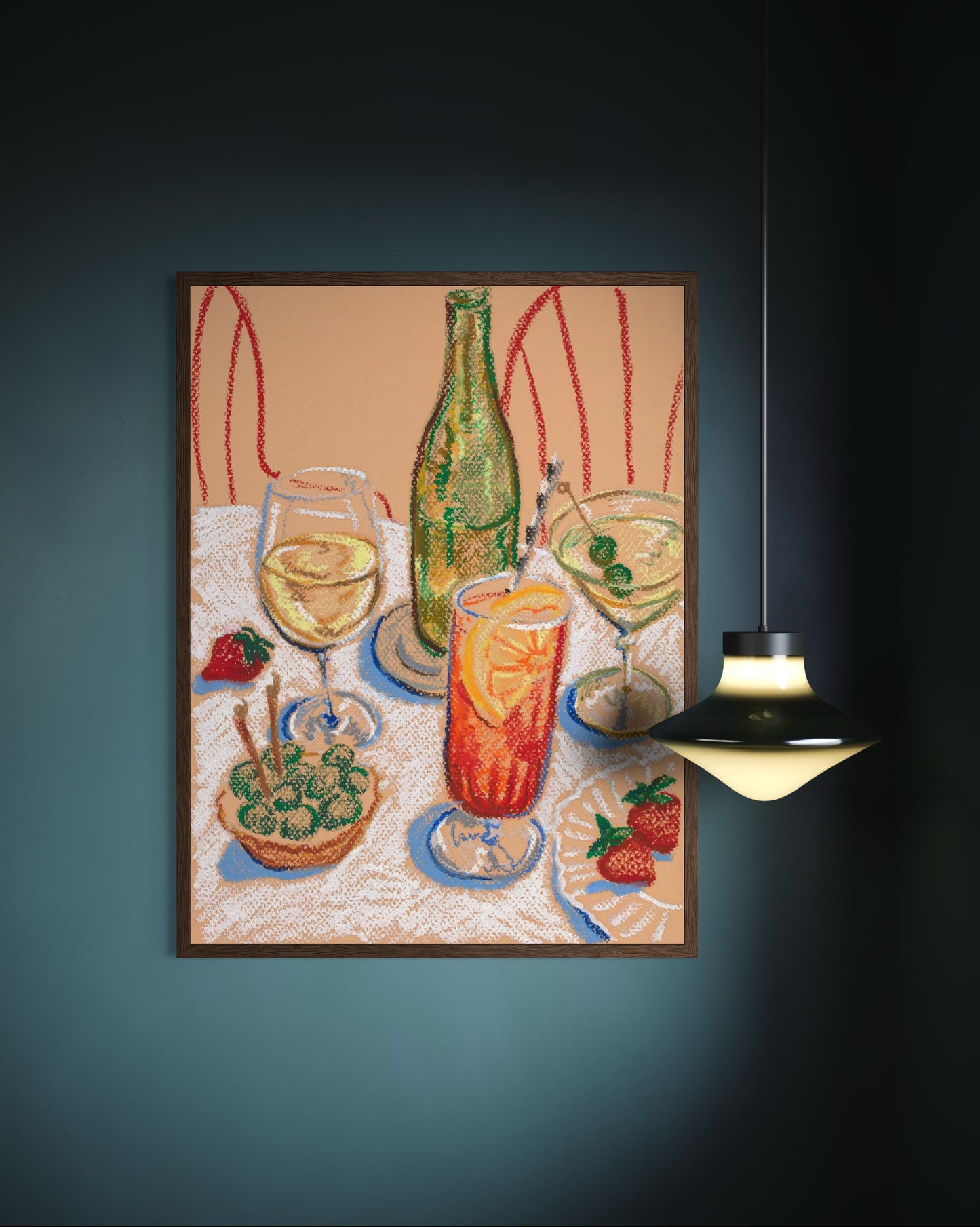 Strawberries & Campari