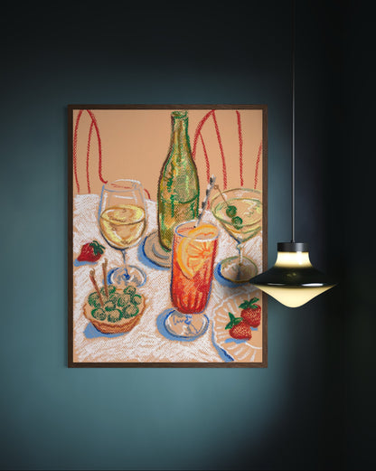 Strawberries & Campari