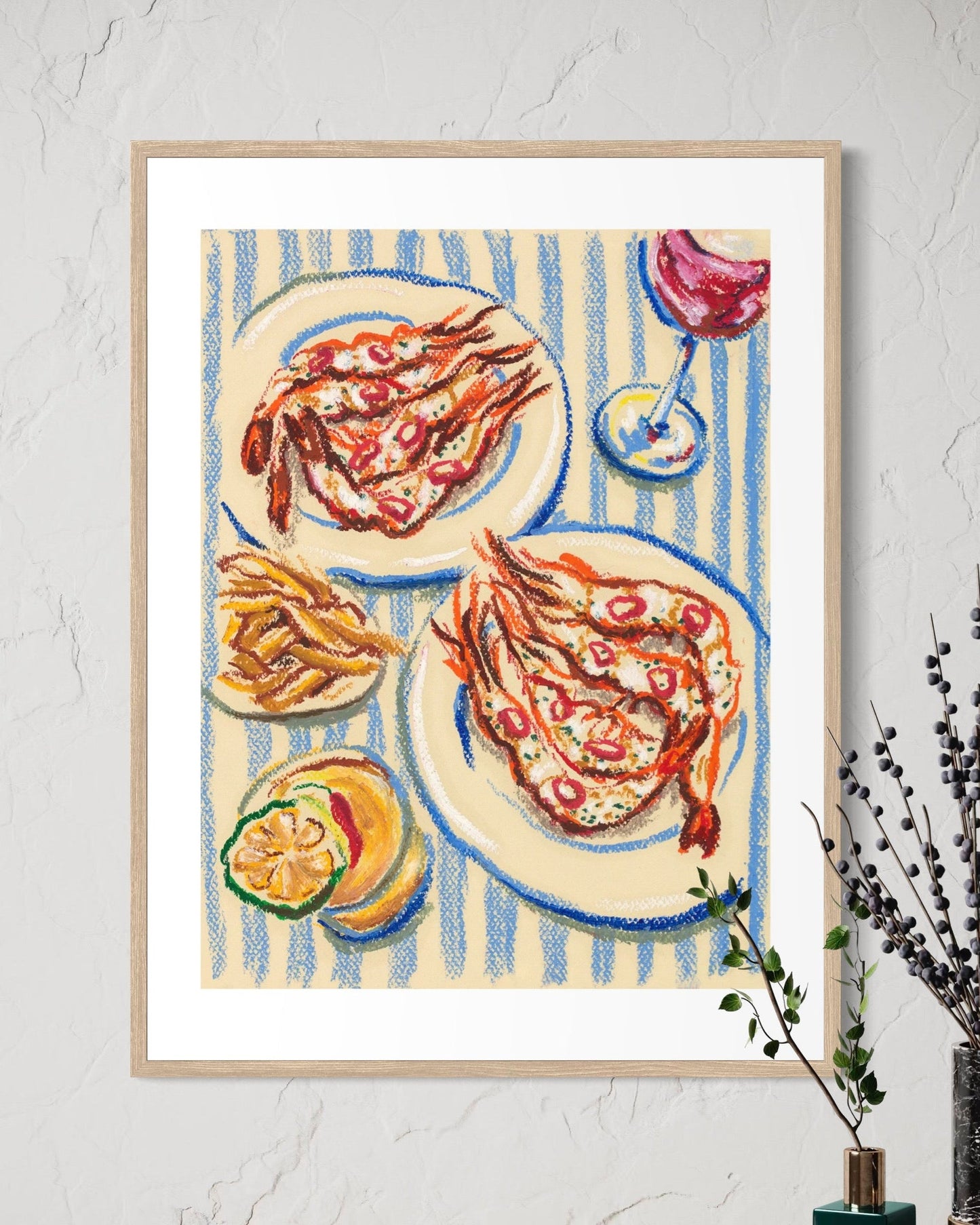 Shrimp at the Beach Club