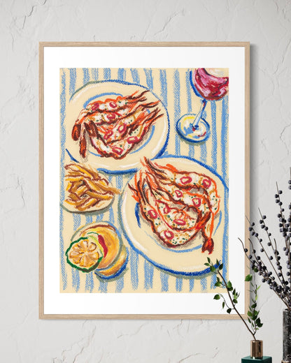 Shrimp at the Beach Club