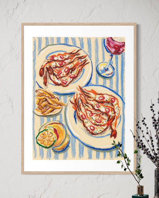 Shrimp at the Beach Club